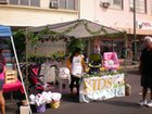 Kids Corner booth shows off their products at the Kaimuki Craft Fair