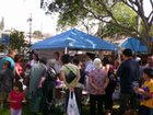 Huge turnout of crowds during the Kaimuki Craft Fair