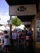 The crowds abound along Waialae Ave. during the Kaimuki Craft Fair