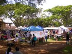 At the Kaimuki Community Park during the Craft Fair & Street Festival