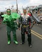 The Green Lantern and Thor make an appearance at Celebrate Kaimuki Kanikapila 2011