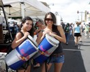 Red Bull ladies provide the energy boost to shop on at Celebrate Kaimuki
