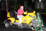 Santa biker joins Kaimuki Christmas Parade 2011