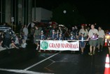 Grand Marshal leads the Kaimuki Christmas Parade 2011