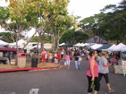 Many visitors came to check out the KCC Tuesday night Farmers Market