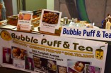 Great food offerings from Bubble Puff and Tea