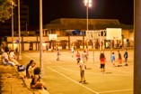 Youth playing basketball at Kaimuki Community Park