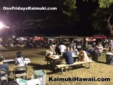 It's a great night to enjoy ono food and good company at Ono Fridays Kaimuki