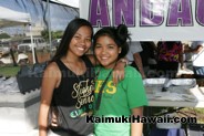 Andagi served fresh at the Kaimuki Carnival