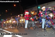 Motorcycle Group at Kaimuki Christmas Parade 2016 004