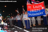 St. Louis JROTC Crusaders at the Kaimuki Christmas Parade 2016 024