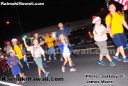 Boy Scouts march at the Kaimuki Christmas Parade 2016 072