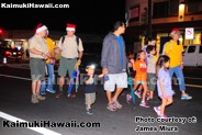 Boy Scouts march at the Kaimuki Christmas Parade 2016 075