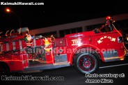 Kaimuki Fire Department joins the Kaimuki Christmas Parade 2016 089