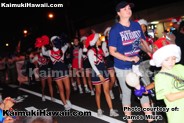 Cheer team at the Kaimuki Christmas Parade 2016 387