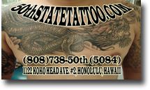 50th State Tattoo **  CLOSED **