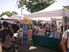 Local t-shirt vendors showcase their products at the Diamond Head Arts & Crafts Fair