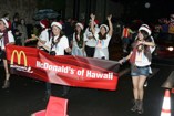 The ladies of McDonalds are all smiles at the Kaimuki Christmas Parade 2011