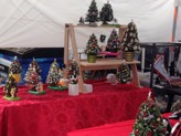 Mini Christmas trees anyone? There's plenty at the Diamond Head Arts Crafts Fair