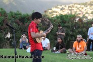 Jake Shimabukuro performs for the Kaimuki community this Christmas