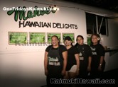 The ladies at Mahoe's Hawaiian Delights are ready for Ono Fridays Kaimuki