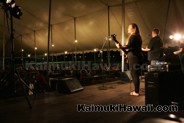 The audience enjoying the lovely music from Kapena at the Kaimuki Carnival